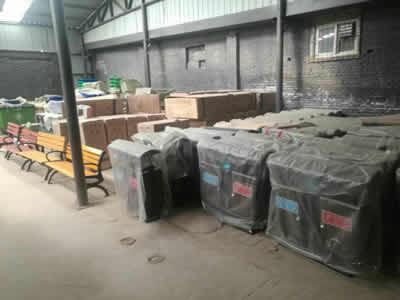 石家莊鋼板噴塑果皮桶